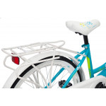 Detský bicykel 24 Kands Vittoria oceľ. 3 prevodový Nexus Modro-biely